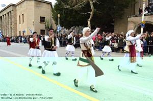 161- Rhodes- Defile Dodecanese grec